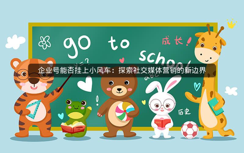 企业号能否挂上小风车：探索社交媒体营销的新边界