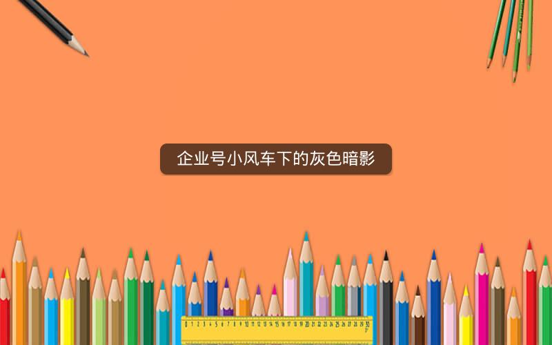 企业号小风车下的灰色暗影