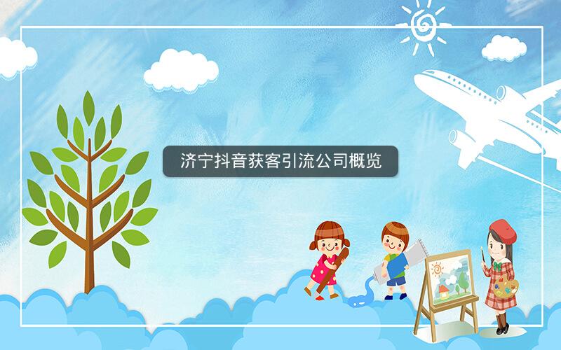 济宁抖音获客引流公司概览